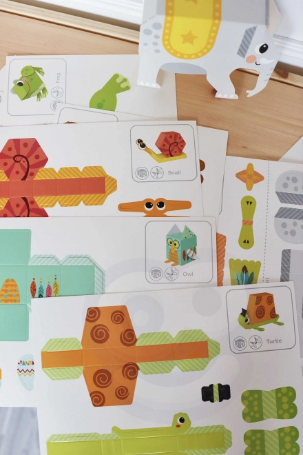 Set creativ origami 3D animale Woopie Art&Fun