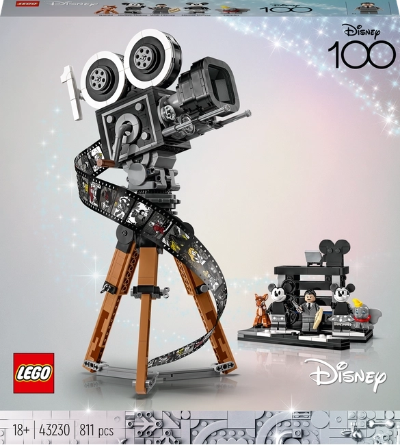 cameră de film Disney clasică de colecție LEGO