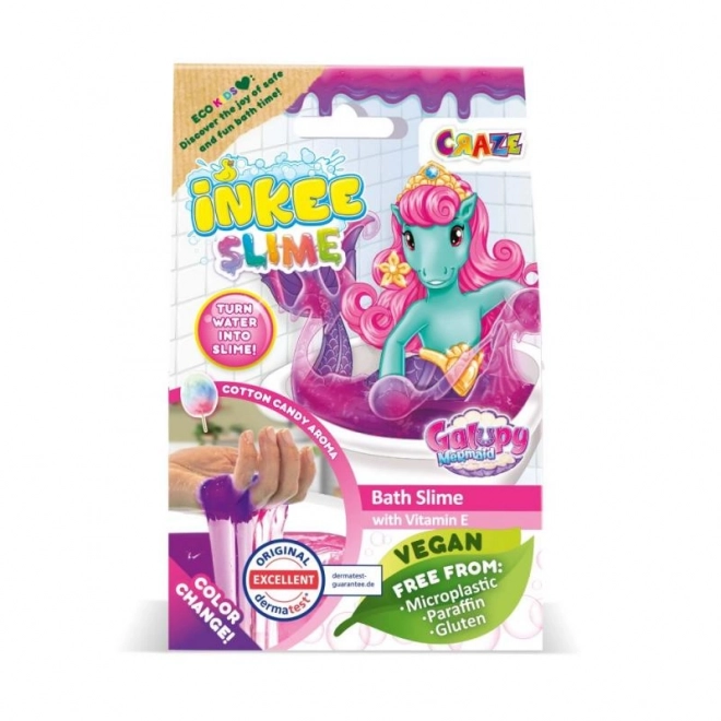 Slime parfumă de bumbac dulce Galupy Mermaid