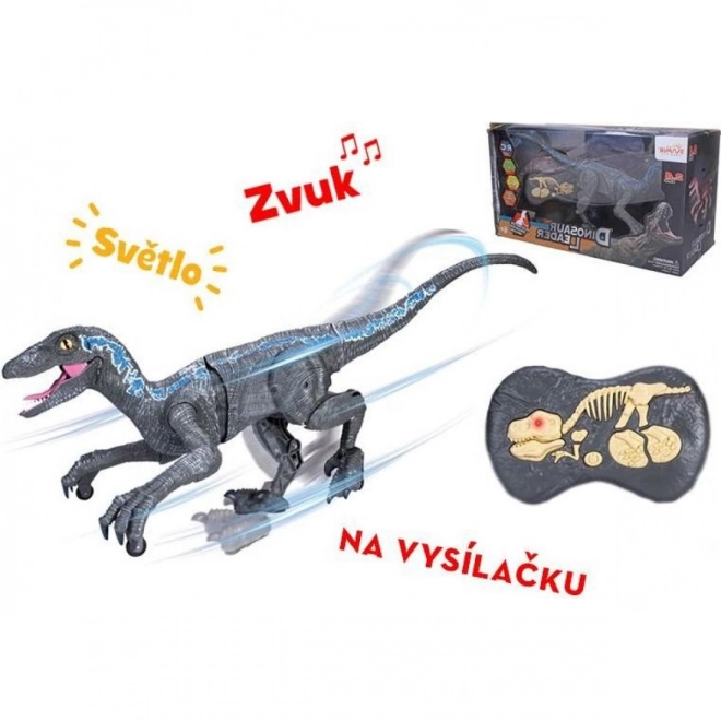 Raptor RC pe telecomandă gri 45 cm