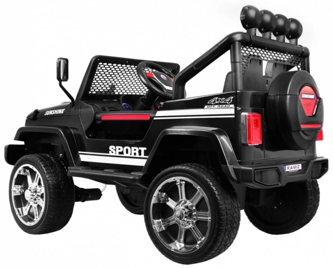 Mașinuță electrică Jeep Raptor 4x4 negru