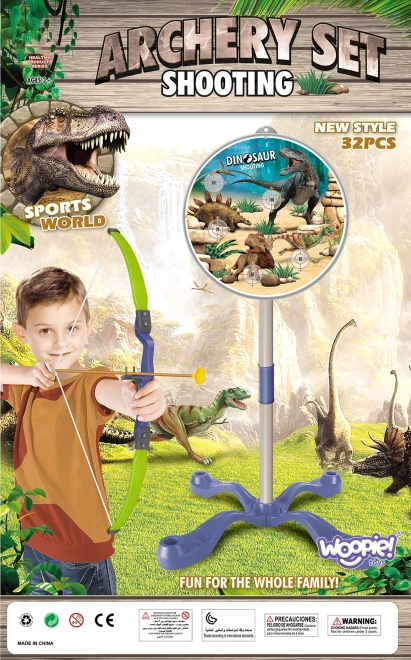 Set arcaș Dinozauri pentru copii