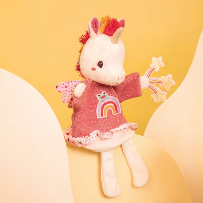 Păpușă de mână Unicorn Lena