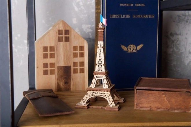 Puzzle mecanic 3D Turnul Eiffel Ugears