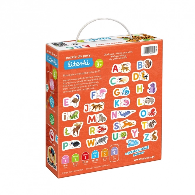 Puzzle pereche Abecedar