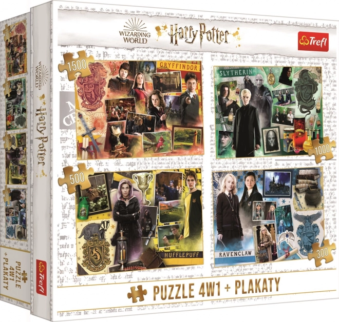 Puzzle Harry Potter 4 în 1