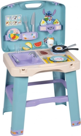 Bucătărie mobilă pentru copii SMOBY STITCH – bucătărie în valiză