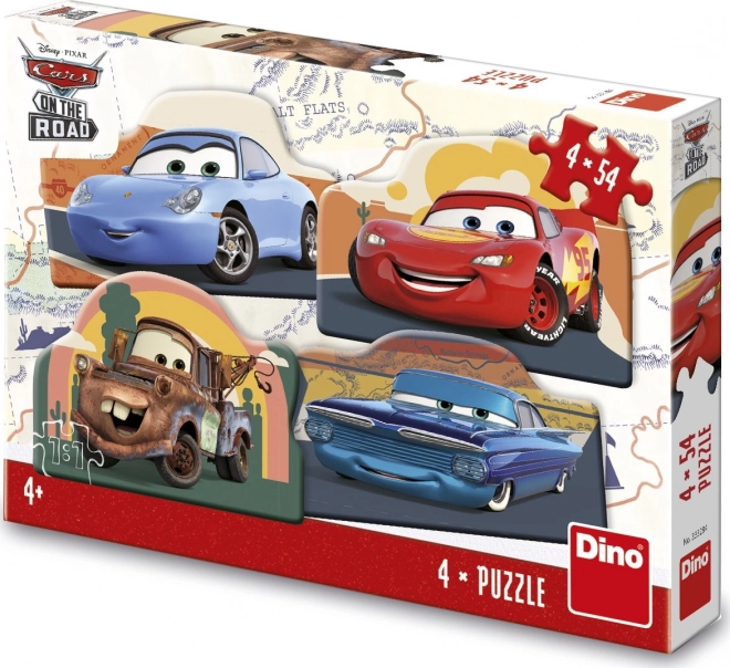 Puzzle Dino Cars Pentru Călătorii