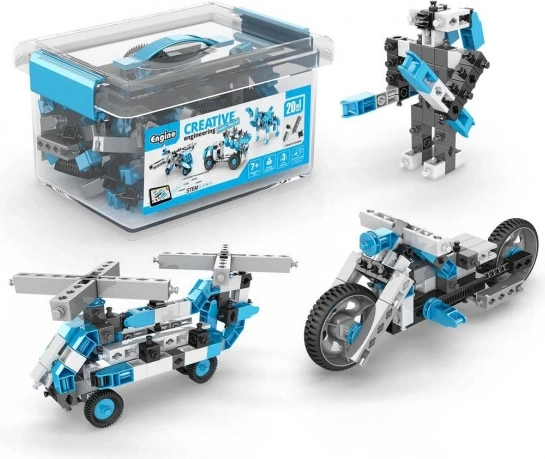 set de construcție Engino Maker Master 20 în 1