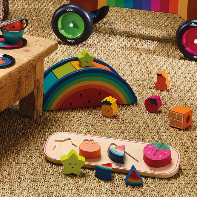 Puzzle din lemn Pepene de Andy Westface