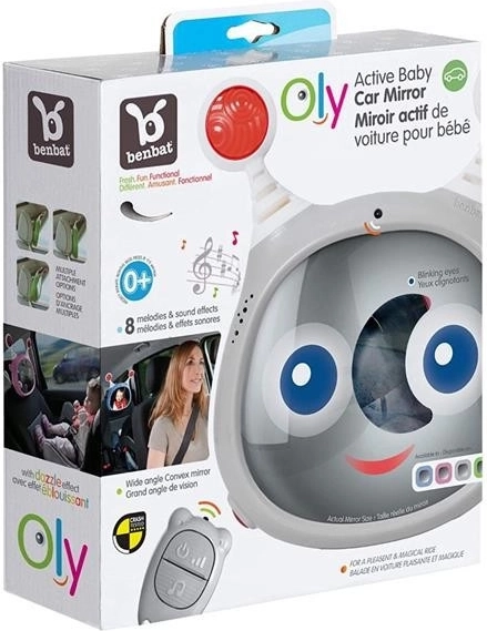 Oglindă auto cu melodii BenBat Grey