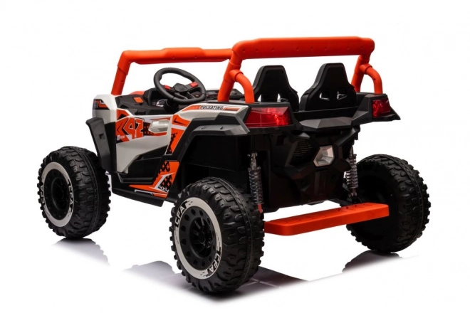 mașină electrică buggy portocalie 4x4 24V