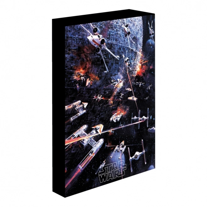 Tablou LED iluminat Star Wars