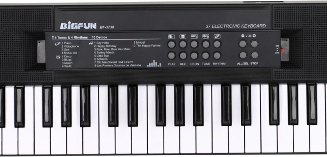Clape electronice BigFun cu 37 de clape și microfon