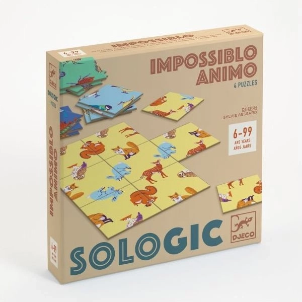 Joc logic Sologic Impossiblo - Animale