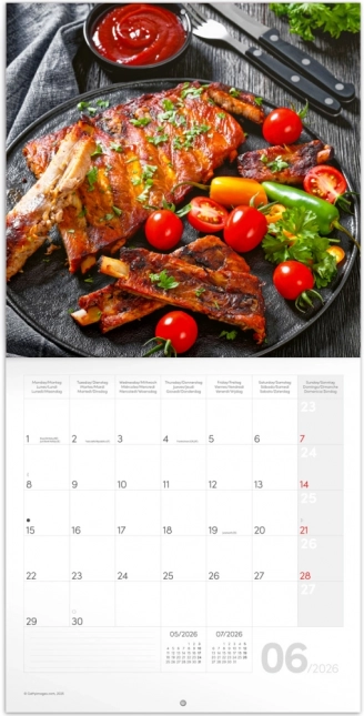 Calendarul de notițe Gourmet 2026