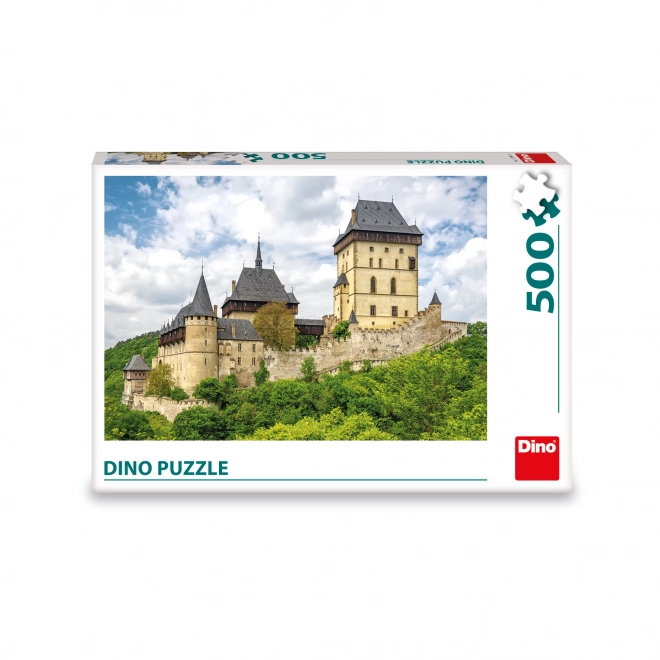 Puzzle cu Castelul Karlštejn, Republica Cehă - 500 piese