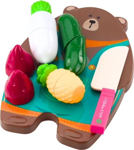 Set colorat de legume pentru învățare și joacă