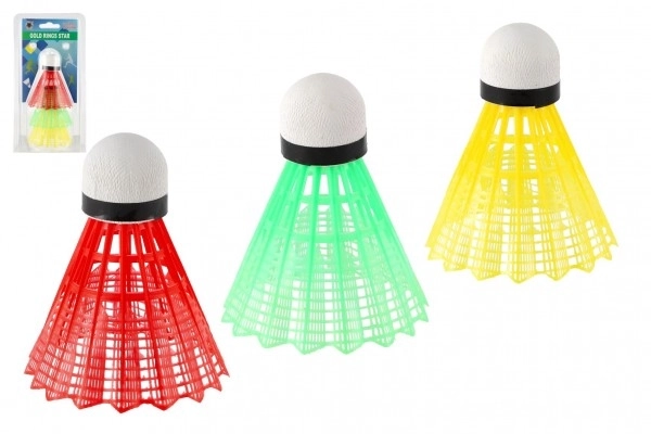 Set mingi colorate de badminton din plastic