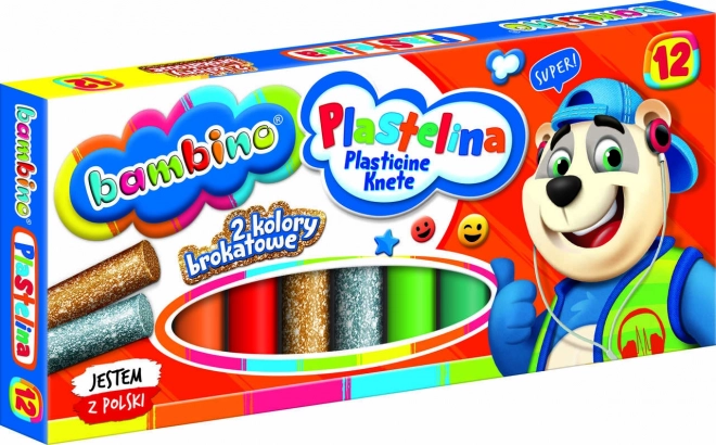 Plastilină Bambino 12 culori