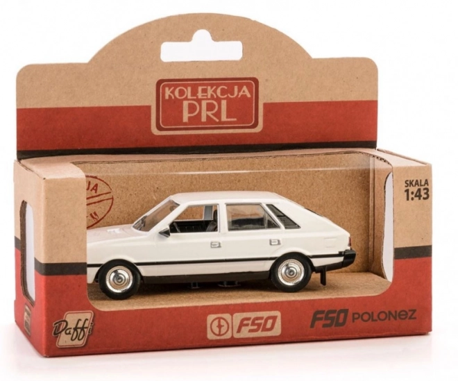 Mașină vintage FSO Polonez alb