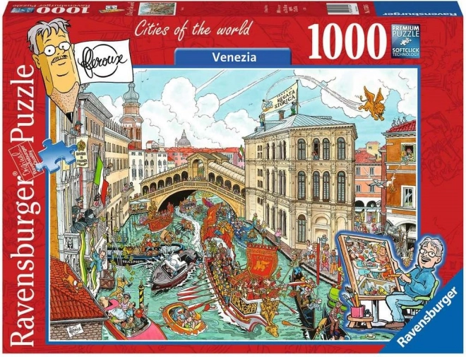 Puzzle Veneția 1000 de piese