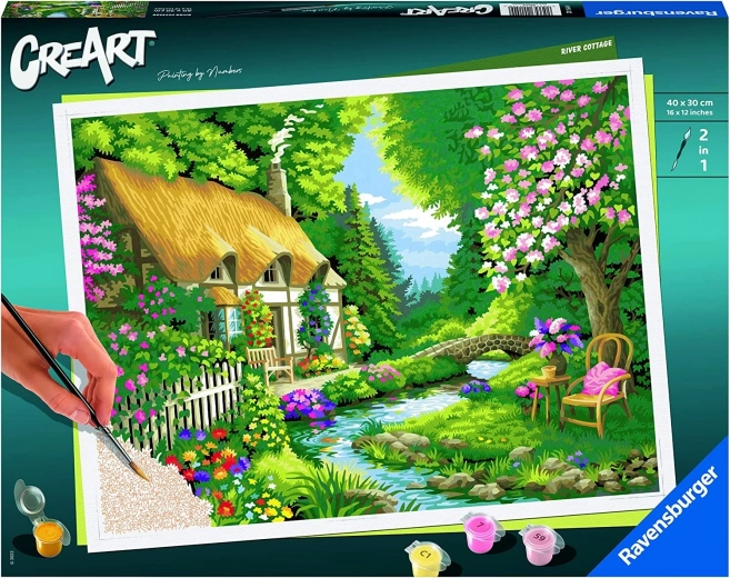CreArt Premium B – căsuță lângă râu