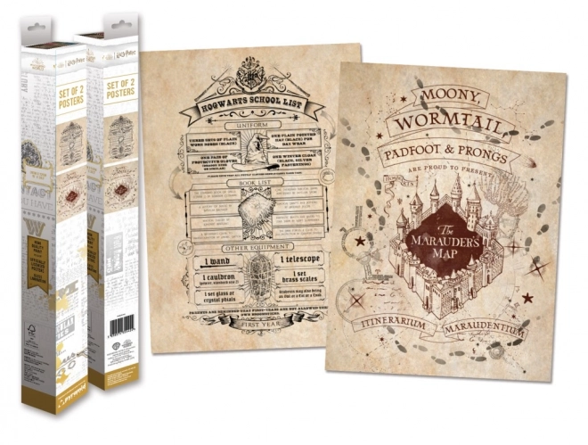 Set mini postere Harry Potter