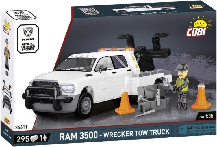 Cobi set de construcție Dodge Ram 3500 camion de remorcare 1:35