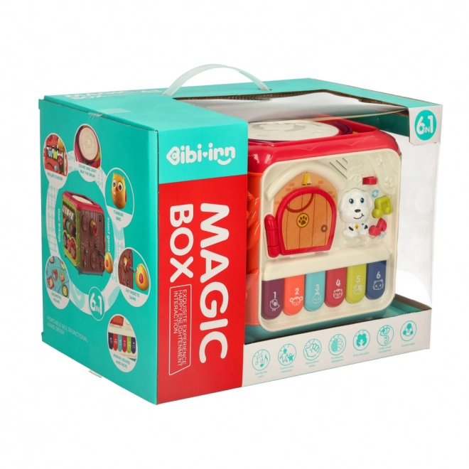 Cub educațional interactiv 6 în 1 prinde insecta Bibi-Inn