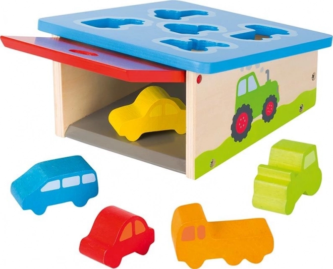 Cutie de sortare forme vehicule