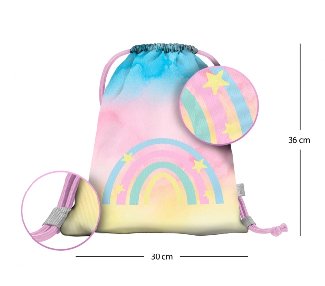 BAAGL Sac de preșcolar Rainbow