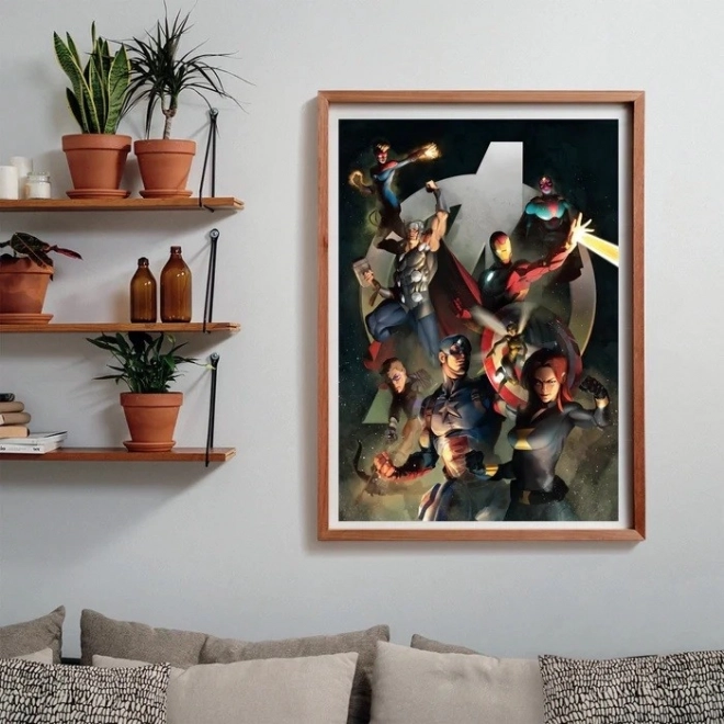 Puzzle aniversar Disney 100 de ani: Avengers 1000 piese