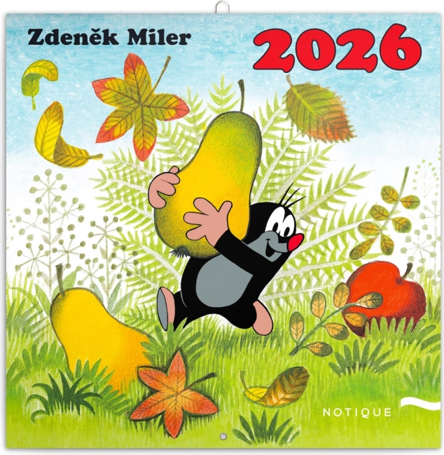 Calendar de notițe Krteček 2026