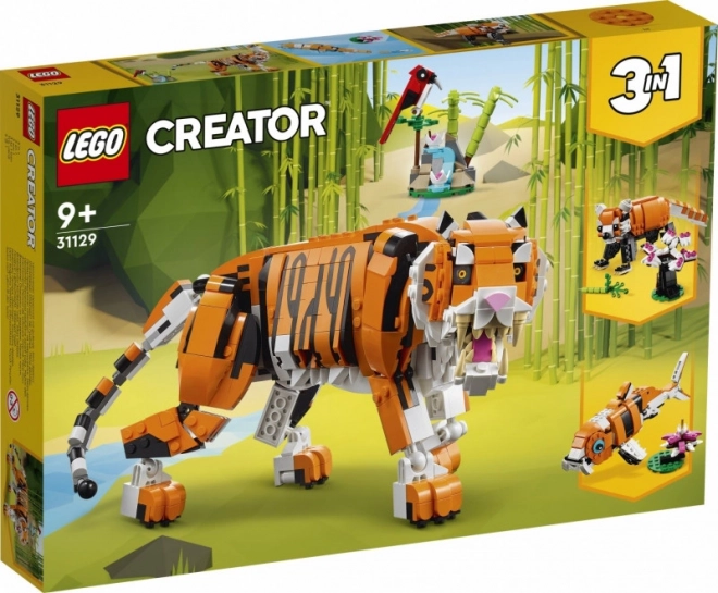 Set LEGO Creator majestuosul tigru 3 în 1