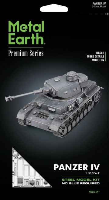 Puzzle 3D Metal Earth Premium: Tank Panzer IV