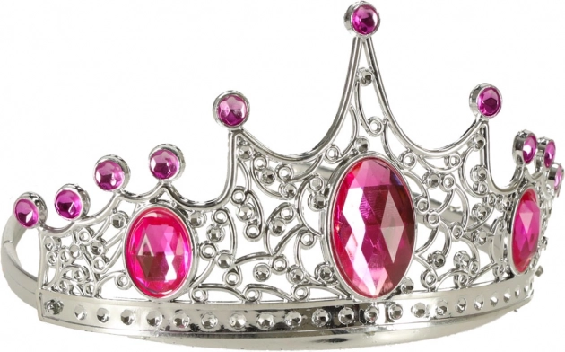 Coroană strălucitoare și bijuterii pentru un look regal