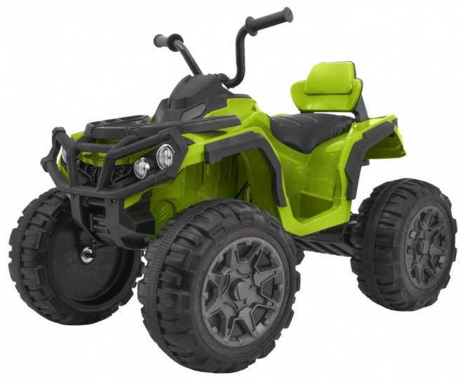ATV Cu Patru Roți 2,4GHz cu baterie pentru copii Verde + Control de la Distanță + Roti EVA + Radio MP3 + Pornire Gratuită