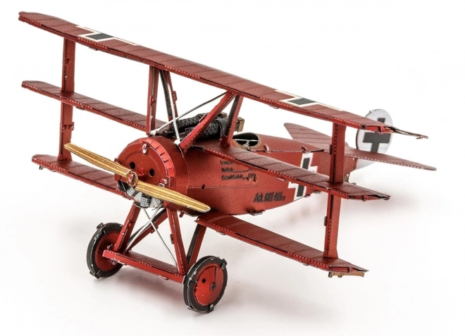 Puzzle 3D de Metal Earth - avion Fokker Dr. I