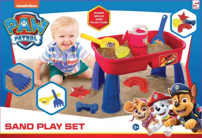 Set de joacă pentru nisip și apă Paw Patrol