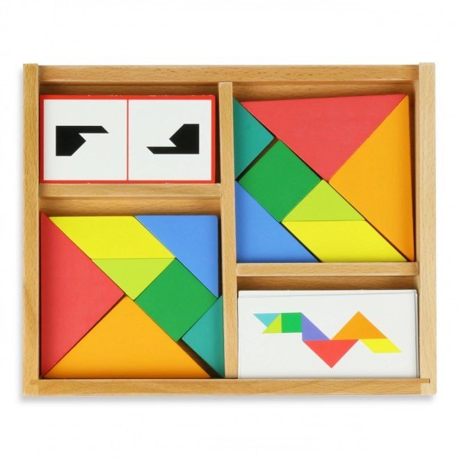 Joc puzzle tangram VILAC