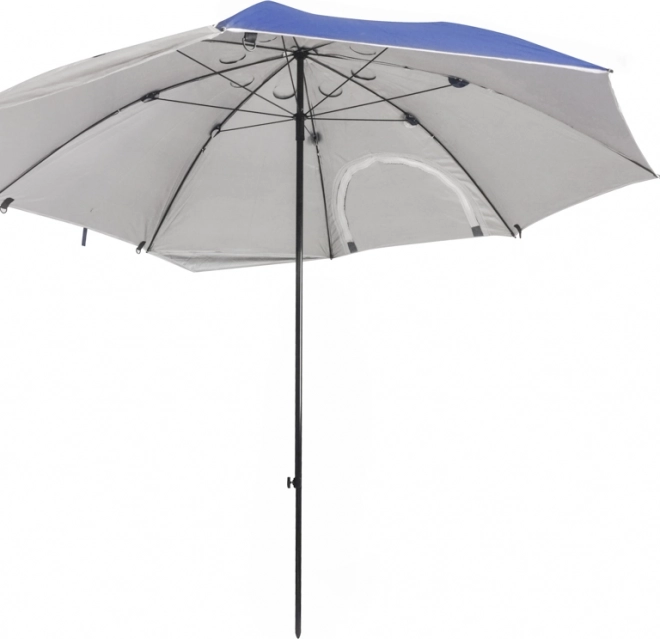 Umbrelă mare pliabilă de plajă și grădină 2 în 1