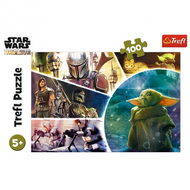 Puzzle The Mandalorian: Baby Yoda 100 piese