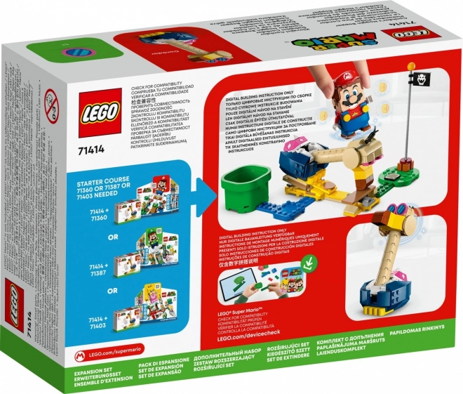 Lego Super Mario - Conkdor’s Noggin Bopper - Set de extindere