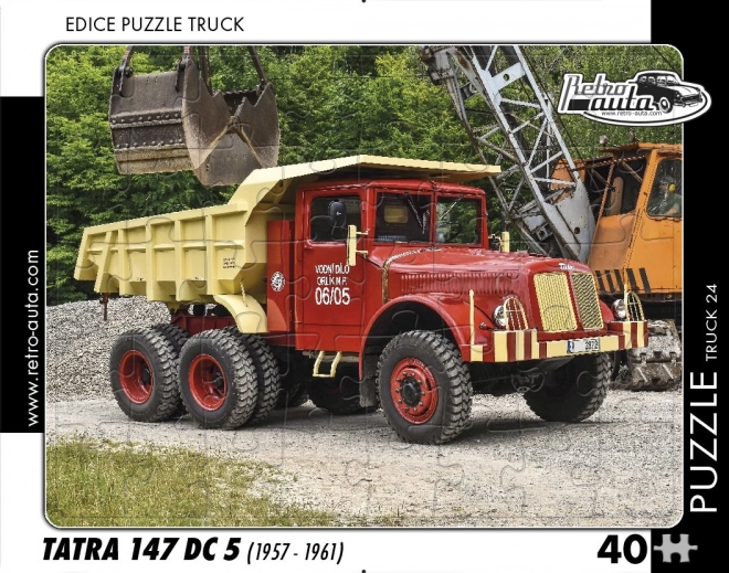 Puzzle camion Tatra 147 DC 5 Retro-Auta