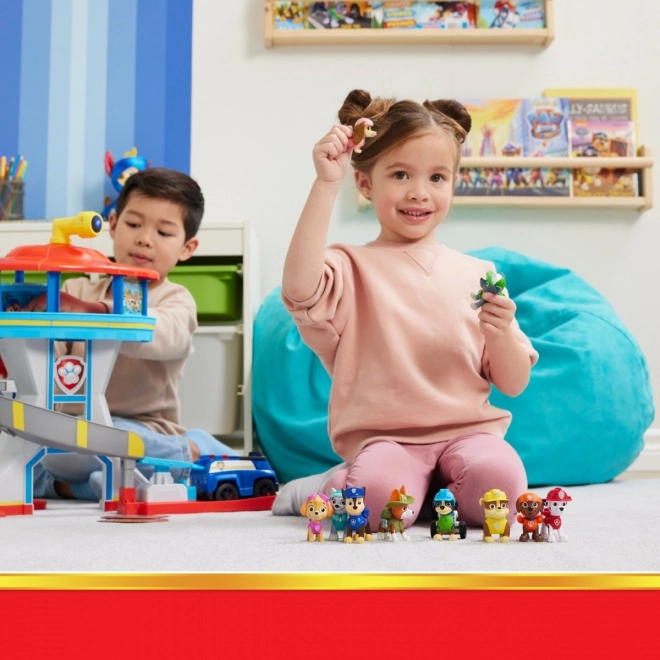 Set figurine Patrula Cățelușilor - Toți Cățelușii la Bord
