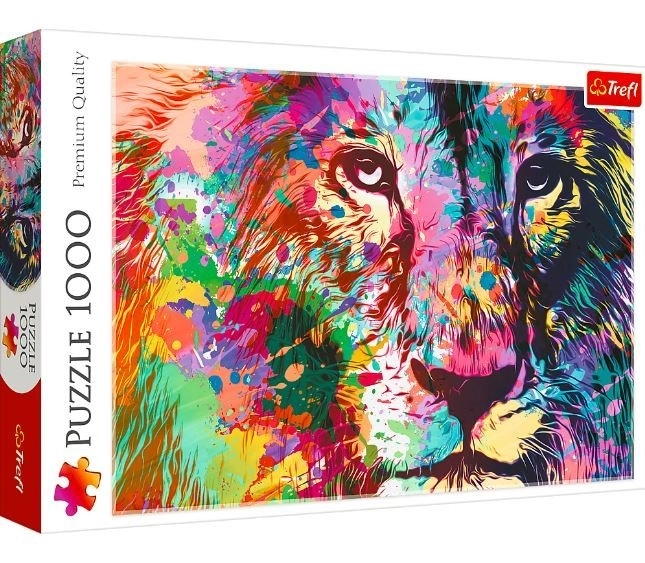 Puzzle leul colorat 1000 de piese