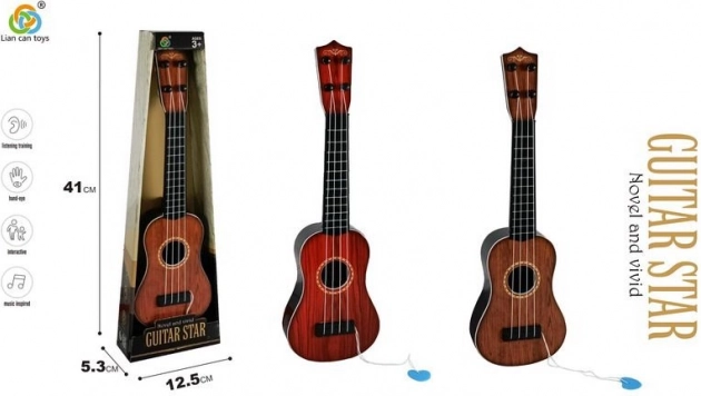 Chitară pentru copii cu 4 corzi