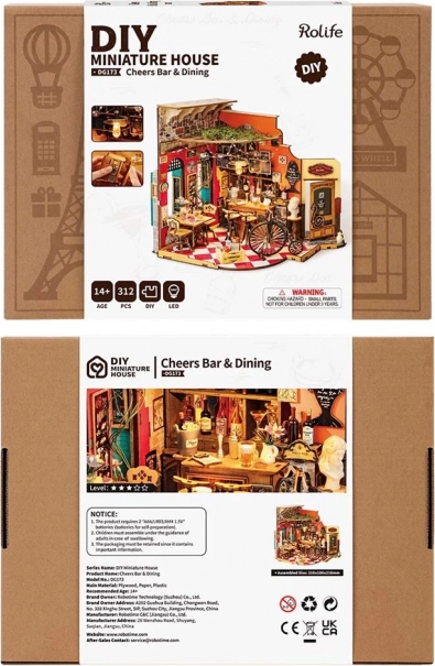 Miniatura unei căsuțe Bar și bistro Cheers