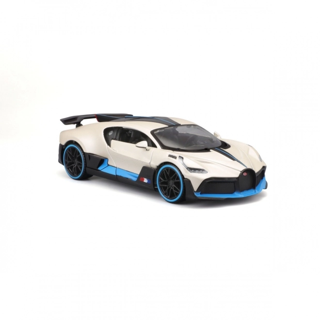 Model mașină Bugatti Divo scară 1:24 alb
